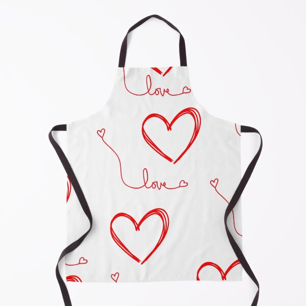 Item preview, Hand Drawn Love Hearts Seamless Pattern Design designed and sold by Cutethings3.