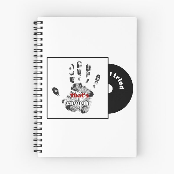 Item preview, I Tried. That’s Enough – Minimalist Typography Design designed and sold by Shadryx.