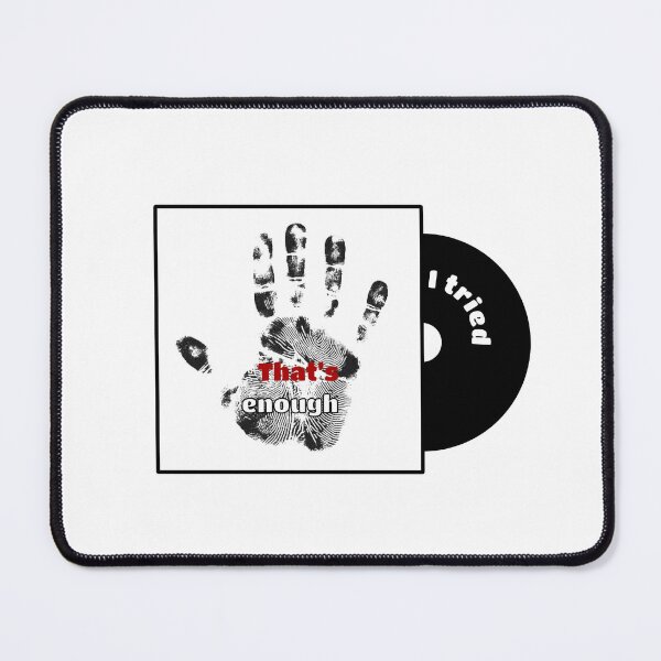 Item preview, I Tried. That’s Enough – Minimalist Typography Design designed and sold by Shadryx.