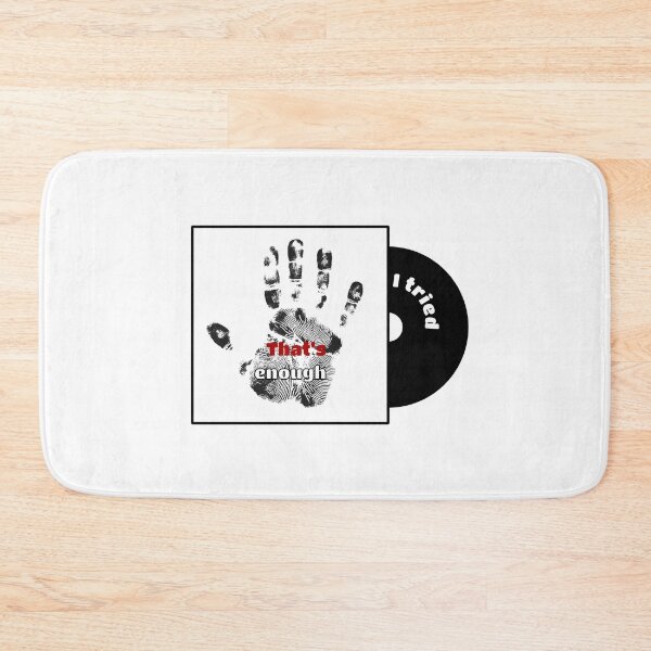 Item preview, I Tried. That’s Enough – Minimalist Typography Design designed and sold by Shadryx.