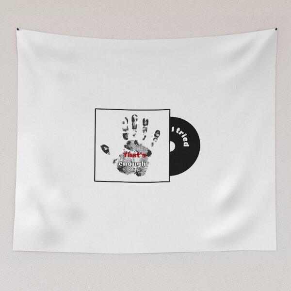 Item preview, I Tried. That’s Enough – Minimalist Typography Design designed and sold by Shadryx.
