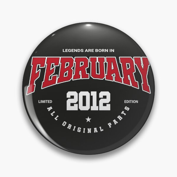 Item preview, February legends 2012 designed and sold by HB Shirts.