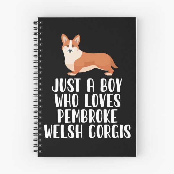 Item preview, Just A Boy Who Loves Pembroke Welsh Corgis designed and sold by CosmoKitsch.
