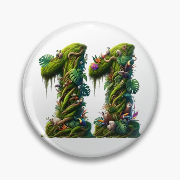 Item preview, Tropical Jungle Number 11 Wildlife Art designed and sold by AlanyaArtX.