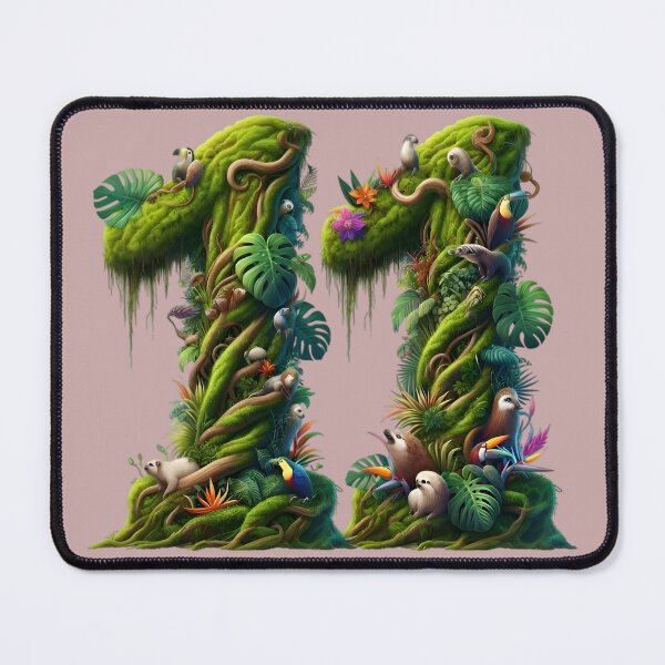 Item preview, Tropical Jungle Number 11 Wildlife Art designed and sold by AlanyaArtX.