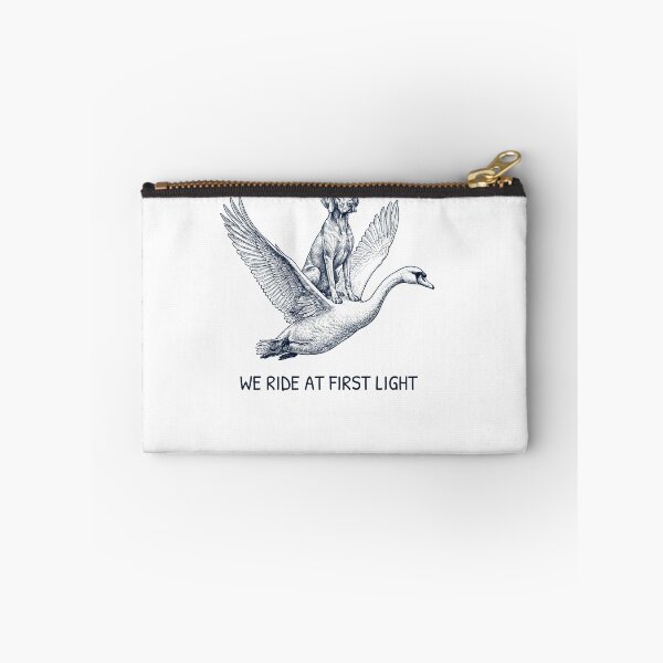 Item preview, We Ride at First Light Funny Vizsla Mute Swan Dog Lover designed and sold by DoodleTortle.