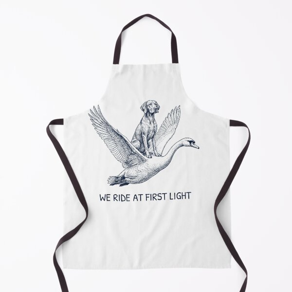 Item preview, We Ride at First Light Funny Vizsla Mute Swan Dog Lover designed and sold by DoodleTortle.