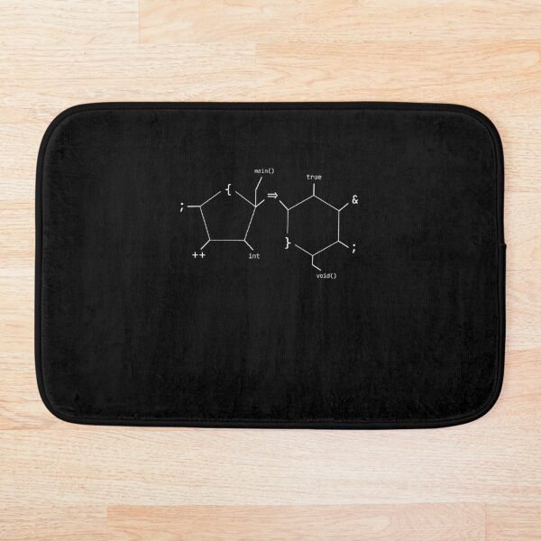 Item preview, Syntax Sugar C++ Molecule - Dark Mode Edition designed and sold by SyntaxSugar.