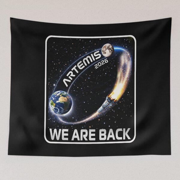 Item preview, Artemis II we are back 2026 designed and sold by BlightedArt.
