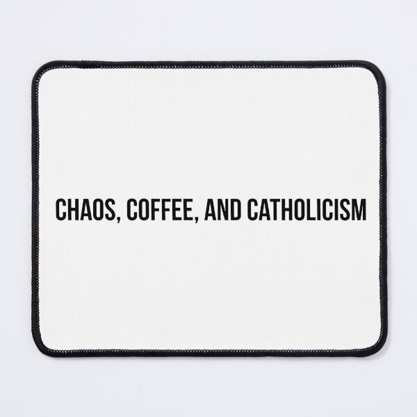 Item preview, Chaos Coffee and Catholicism — Funny Italian Culture T-Shirt designed and sold by italianandextra.