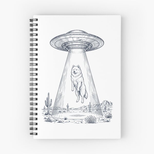 Item preview, Vintage Samoyed UFO Alien Western Dog Mom Dad Lover designed and sold by TerryConnells.