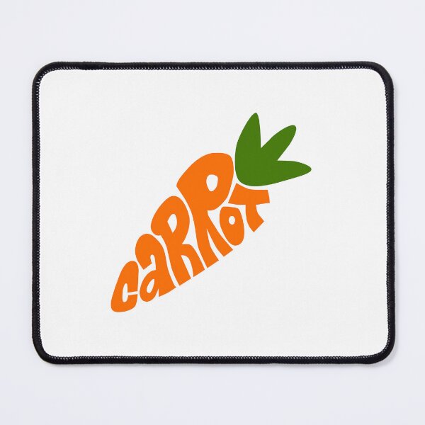 Item preview, Carrot Calligram Typography Silhouette Art designed and sold by shpolka.