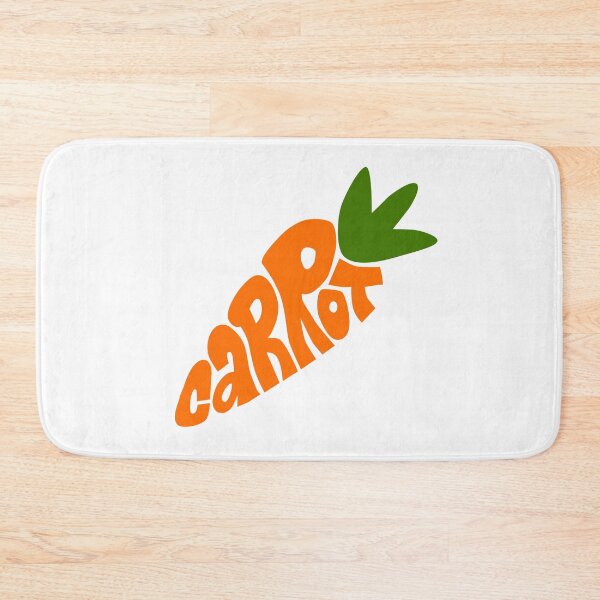 Item preview, Carrot Calligram Typography Silhouette Art designed and sold by shpolka.