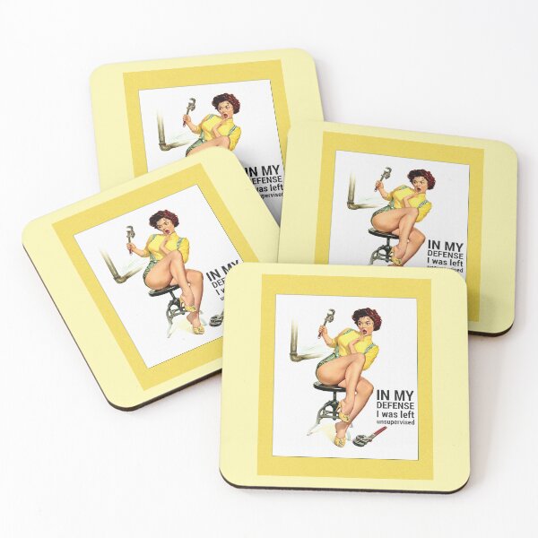 Item preview, Funny Pinup Style Print: designed and sold by xposedbydesign.
