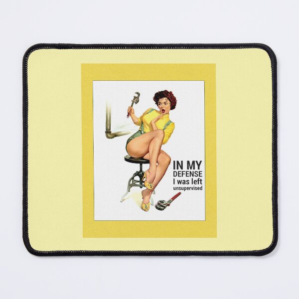 Item preview, Funny Pinup Style Print: designed and sold by xposedbydesign.