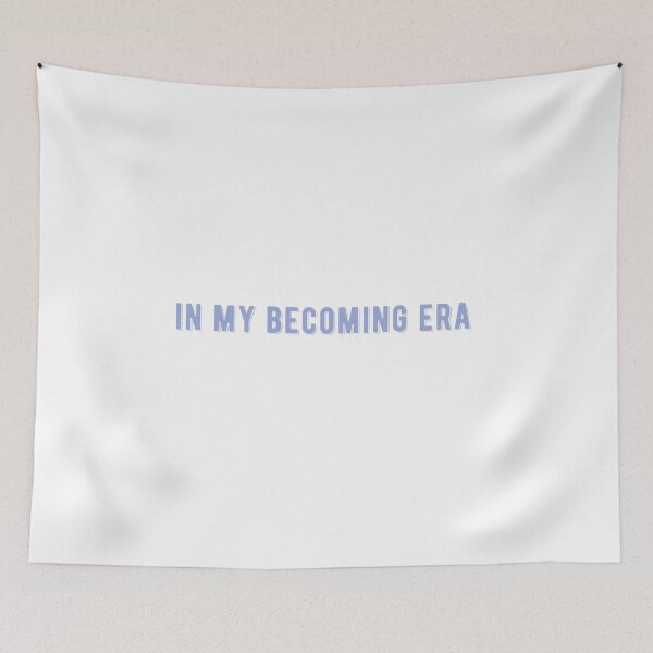 Item preview, in my becoming era self growth identity shift motivational quote aesthetic designed and sold by THE JAVE STUDIOS.