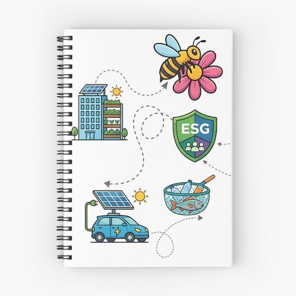 Item preview, Sustainability and ESG Icons designed and sold by Drishya-Designs.