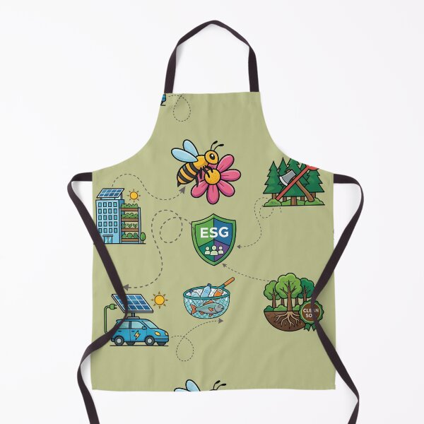 Item preview, Sustainability and ESG Icons designed and sold by Drishya-Designs.