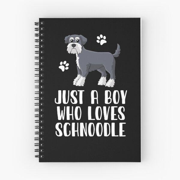 Item preview, Just A Boy Who Loves Schnoodle  designed and sold by CosmoKitsch.