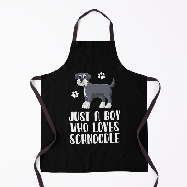 Item preview, Just A Boy Who Loves Schnoodle designed and sold by CosmoKitsch.