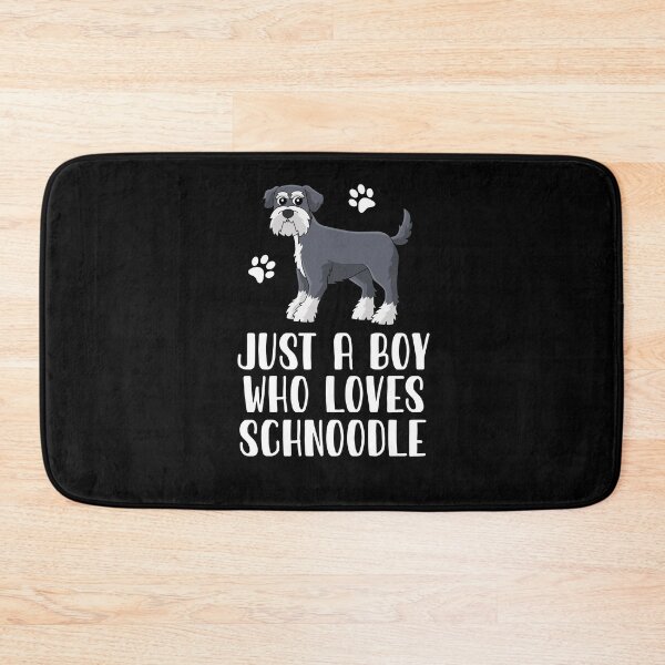 Item preview, Just A Boy Who Loves Schnoodle  designed and sold by CosmoKitsch.