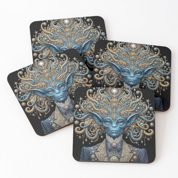 Item preview, Space art: Intelligent surrealism in detail and texture designed and sold by KunstGeist.