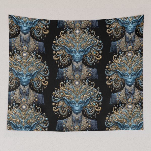 Item preview, Space art: Intelligent surrealism in detail and texture designed and sold by KunstGeist.