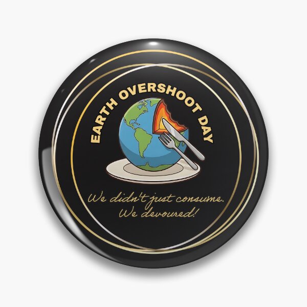 Item preview, Earth Overshoot Day - Climate Action designed and sold by Drishya-Designs.