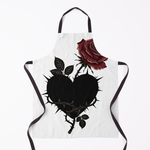 Item preview, Thorned Rose Heart designed and sold by IllumeInk.
