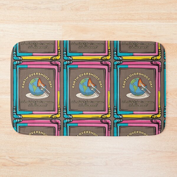 Item preview, Earth Overshoot Day - Climate Action designed and sold by Drishya-Designs.