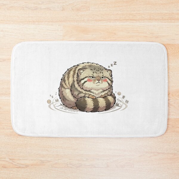 Item preview, Immovable Fluff Grumpy Round Pallas Cat designed and sold by Petzzz.