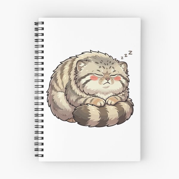 Item preview, Zen Grump Sleepy Pallas Cat Manul designed and sold by Petzzz.