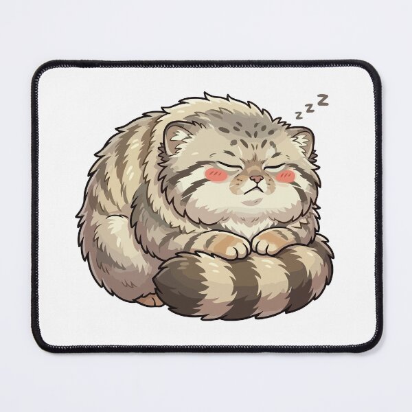 Item preview, Zen Grump Sleepy Pallas Cat Manul designed and sold by Petzzz.