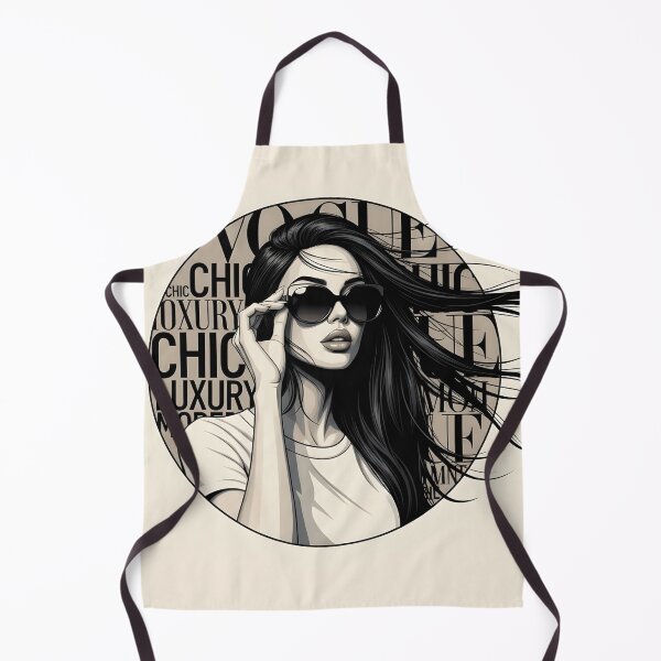 Item preview, Luxury Chic Woman Wind-Swept Hair Illustration designed and sold by Ossvio.