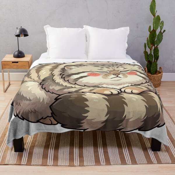 Item preview, Zen Grump Sleepy Pallas Cat Manul designed and sold by Petzzz.