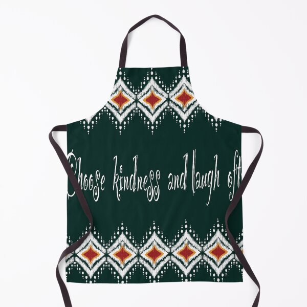 Item preview, Choose Kindness and laugh often: Ethnic ikat pattern art designed and sold by AdesignbyG.