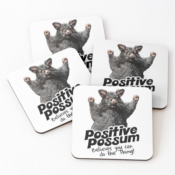 Item preview, Positive Possum Believes You Can Do The Thing designed and sold by Reuben Shrestha.