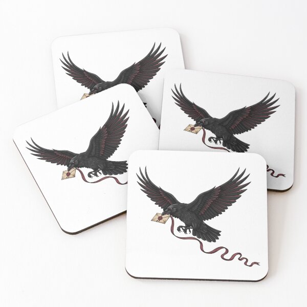 Item preview, Raven Love Letter designed and sold by IllumeInk.