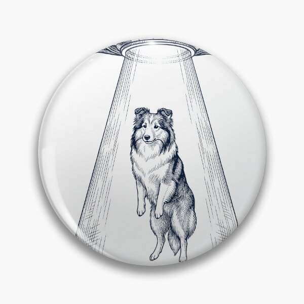 Item preview, Vintage Shetland Sheepdog UFO Alien Western Dog Mom Dad Lover designed and sold by TerryConnells.