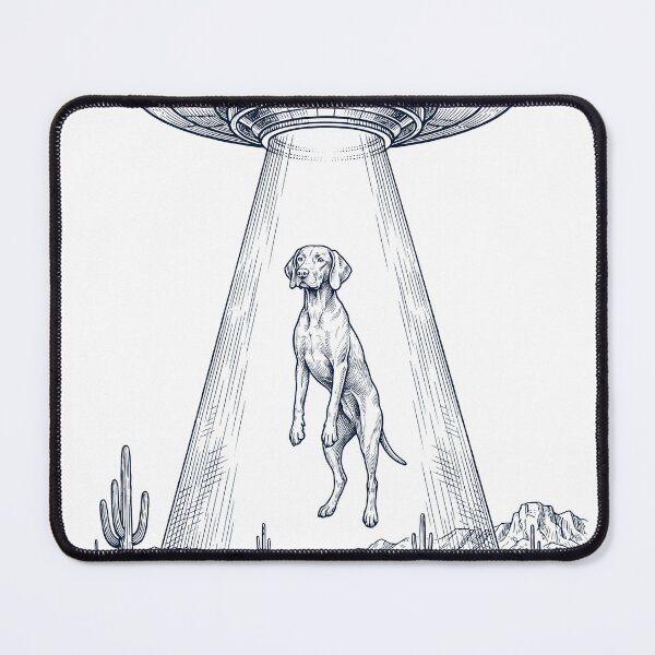 Item preview, Vintage Vizsla UFO Alien Western Dog Mom Dad Lover designed and sold by TerryConnells.