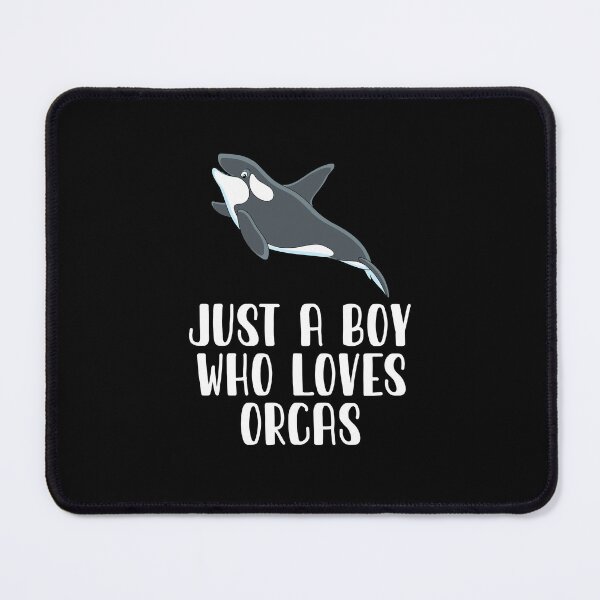 Item preview, Just A Boy Who Loves Orcas designed and sold by CosmoKitsch.