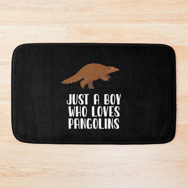 Item preview, Just A Boy Who Loves Pangolins  designed and sold by CosmoKitsch.