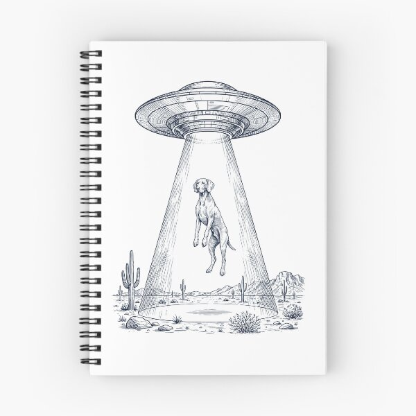 Item preview, Vintage Weimaraner UFO Alien Western Dog Mom Dad Lover designed and sold by TerryConnells.