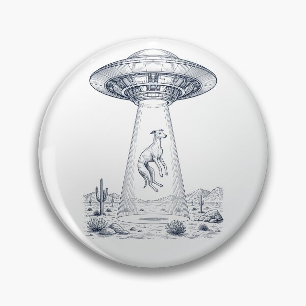 Item preview, Vintage Whippet UFO Alien Western Dog Mom Dad Lover designed and sold by TerryConnells.