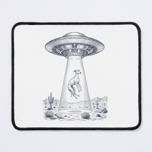 Item preview, Vintage Whippet UFO Alien Western Dog Mom Dad Lover designed and sold by TerryConnells.