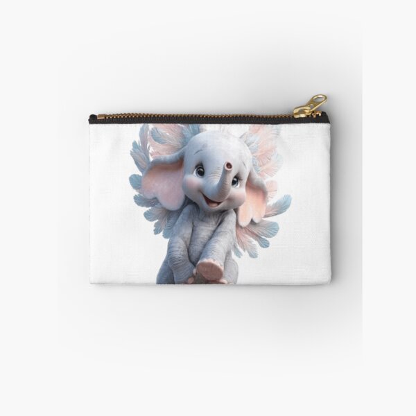 Item preview, Cute Flying Elephant with Wings | Fantasy Baby Elephant Cartoon designed and sold by Nexahubonline.