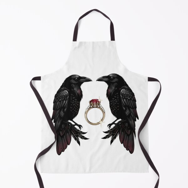 Item preview, Twin Ravens Ruby Ring designed and sold by IllumeInk.