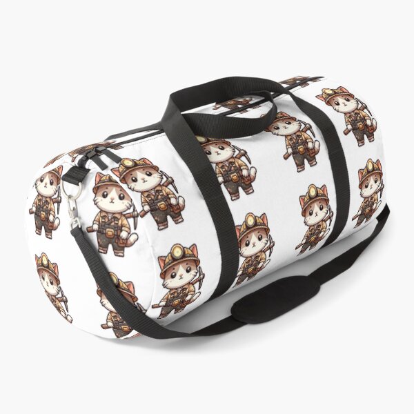 Item preview, Cute Miner Cat Hard Work Gift for Workers designed and sold by CyfroweMysli.