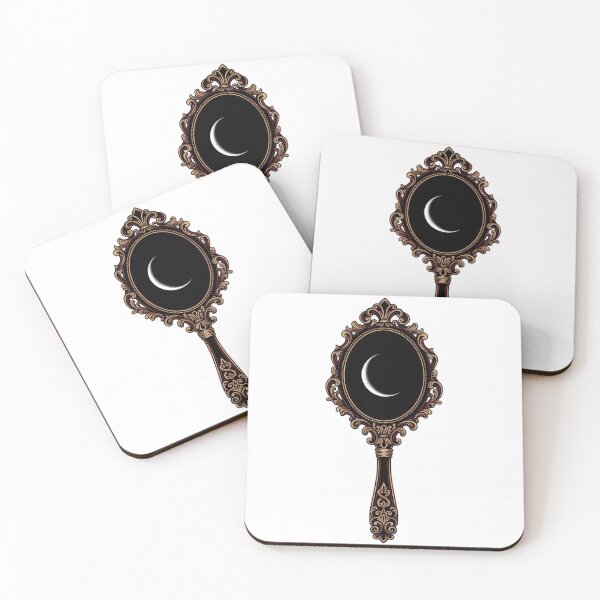 Item preview, Antique Mirror Moon designed and sold by IllumeInk.