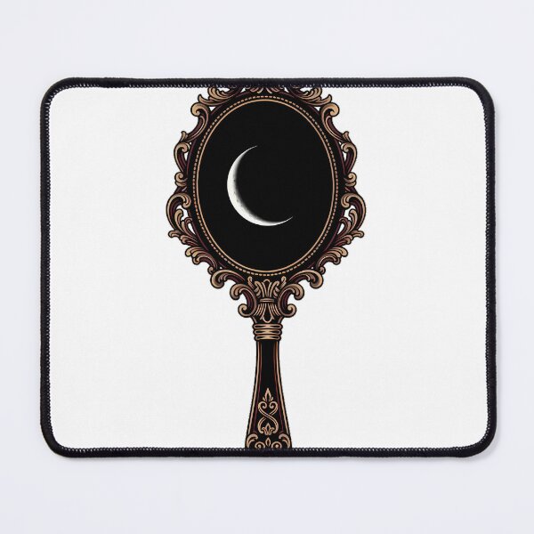 Item preview, Antique Mirror Moon designed and sold by IllumeInk.